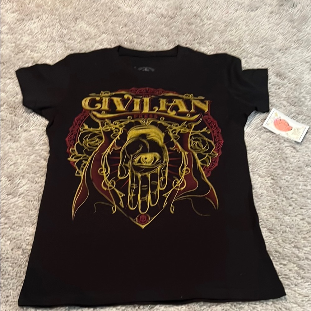 Black Graphic Tee - Short Sleeve